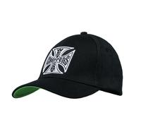 WCC West Coast Choppers Cap Snapback Cross Round Bill Einheitsgröße Nero