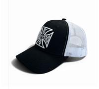 WCC West Coast Choppers Cappello Og Cross WCCPT171ZW Einheitsgröße Nero