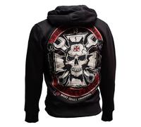 Felpa West Coast Choppers Mechanic Zip Nero XL