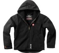 WCC West Coast Choppers Giacca da lavoro in tela foderata in sherpa da uomo WCCJS164ZW S Nero