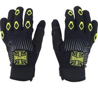 WCC West Coast Choppers Guanti Por Vida Nero/Giallo XL Nero