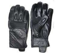 WCC West Coast Choppers Guanto in pelle da moto BFU Nero S Nero
