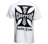 WCC West Coast Choppers Maglietta da uomo Og Classic Atx Tee WCCTS0005WT S Bianco