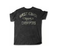 WCC West Coast Choppers Maglietta Motorcycle Co. 4XL Nero
