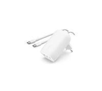 Belkin BoostCharge Caricabatteria da parete a 3 porte USB-C con PPS da 67 W, caricabatteria rapido per iPhone 16, MacBook Pro, AirPods, Samsung Galaxy e altri dispositivi con Power Delivery - Bianco