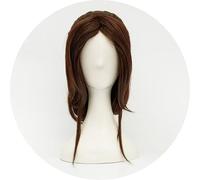 WCCNKK Anime Cosplay Hange Zoe Parrucca, Capelli Castano-Rossi di Media Lunghezza da Donna, Materiale Resistente al Calore, con Cappuccio Parrucca Gratuito, per Festa Carnevale Halloween