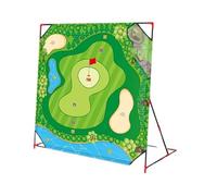 WCDFTASL Battle Golf Chipping Game Tappetino for Colpire Il Golf Strumento di Allenamento for l'altalena for attività Sportive nel Cortile di casa