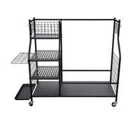 WCDFTASL Carrello portaoggetti da Golf di Grandi Dimensioni, Borsa da Golf e Organizer for Accessori for Una Soluzione di stoccaggio salvaspazio