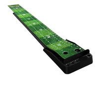 WCDFTASL Compatibile con Il Dispositivo for Esercitazione del Putter Tappetino for Allenamento for Putter da Golf Indoor in Velluto con Suola in Gomma TL021(TL021 3)