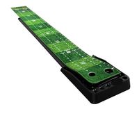 WCDFTASL Compatibile con Il Dispositivo for Esercitazione del Putter Tappetino for Allenamento for Putter da Golf Indoor in Velluto con Suola in Gomma TL021(TL021 2)