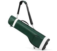 WCDFTASL Compatibile con la Borsa da Golf Super Leggera e Impermeabile PGM a Mezza Sezione, Contiene 14 Mazze.(Green)