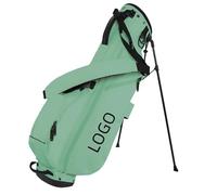 WCDFTASL Compatibile con la Borsa da Golf Ultraleggera PGM, Borsa da Domenica in Microfibra Resistente for Uomo(Green)