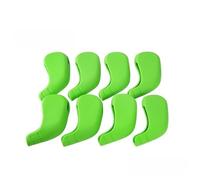 WCDFTASL Compatibile con Le coperture for Teste di Ferro da Golf PGM, Set da 8 Pezzi di Guaine protettive in Gomma Morbida for la Protezione delle Mazze(Green)