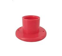 WCDFTASL Pallina da Golf da Parco con Diametro di 60 mm e 2,36 Pollici, Clip for Tee, Colore Solido, Blu, Giallo, Rosso, Verde, spedizione Diretta.(1 PCS Red Tee)