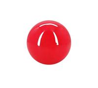 WCDFTASL Pallina da Golf da Parco con Diametro di 60 mm e 2,36 Pollici, Clip for Tee, Colore Solido, Blu, Giallo, Rosso, Verde, spedizione Diretta.(1 PCS Red Ball)