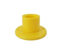 WCDFTASL Pallina da Golf da Parco con Diametro di 60 mm e 2,36 Pollici, Clip for Tee, Colore Solido, Blu, Giallo, Rosso, Verde, spedizione Diretta.(1 PCS Yellow Tee)