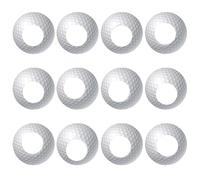 WCDFTASL Set di 12 Palline da Golf a Due e Tre Strati, progettate for voli a Lunga Distanza e Prestazioni Costanti(2 Layers Game Ball)