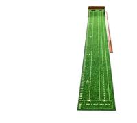 WCDFTASL Tappetino da Allenamento Professionale for Putter Portatile Rimovibile da Golf, Mini Set da Allenamento for casa, Ufficio, Interni ed Esterni