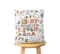 WCGXKO PCT Merchandise Patient Care Tech Gift PCT Nurse Appreciation In My Patient Care Tech Era Canvas Shopping Bag Tote Bag, Patient Era Tote UK