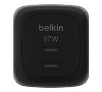 Belkin BoostCharge 67W Dual USB-C LADE Caricabatteria WCH020KQBK