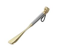 WchsTUmpxN Calzascarpe, sollevatore for scarpe, in legno, for negozi di scarpe, con manico lungo, for stivali. Calzascarpe lungo.(Silver Lion,56cm)