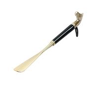 WchsTUmpxN Calzascarpe, sollevatore for scarpe, in legno, for negozi di scarpe, con manico lungo, for stivali. Calzascarpe lungo.(Black Horse,56cm)