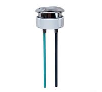 WchsTUmpxN Pulsante for WC, Pulsante di Scarico for Serbatoio WC, Facile da Pulire, adattabilità Perfetta, Materiale ABS (48 mm)
