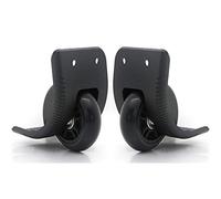 WchsTUmpxN Ruote for Bagagli di Ricambio, Ruote for Bagagli di Ricambio, (Set di Una Coppia) Ruote direzionali di Tipo Nero for Bagagli Mute Valigia Sostituzione Ruote di Riparazione Parti Spinner