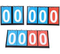 WchsTUmpxN Tabellone da Tavolo, Tabellone segnapunti Portatile a 2/3/4 cifre for Lo Sport, utilizzato for Qualsiasi Sport competitivo