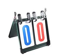 WchsTUmpxN Tabellone da Tavolo, Tabellone segnapunti Portatile a 2 cifre con Numeri a ribalta for Qualsiasi Sport competitivo