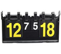 WchsTUmpxN Tabellone da Tavolo, Tabellone segnapunti Portatile con Design Pieghevole e cartellini abbinati/appesi Rimovibili for Qualsiasi Sport competitivo