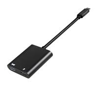 Wcone Occhiali da USB-C a AR con hub adattatore per Switch 2/OLED/1, Steam Deck, ROG Ally, iPhone 15-17, telefoni Android, Viture/RayNeo/Xreal, supporta la ricarica rapida PD da 100 W, 4K a 60 Hz 2K