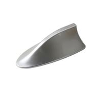 WCSMHYW ABS Tetto in Plastica Stile Pinna Antenna per BMW 1 Series 3 E39 E46 E87 E90 E91 E92 2000-2021 2022-2025, Segnale Radio Antenne Universial Ricambi Auto,Silver