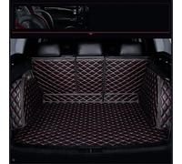 WCSMHYW Telo Bagagliaio Auto per Maserati Levante 2018 2019 2020 2021 2022 2023, Protezione Bagagliaio Copertura Copertura Totale Copri Baule Auto Tronco Stivali Accessori Auto,Black-Red