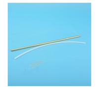 WCUAYJH 1/2/3pcs RC 3.17/4/4.76mm Barca Ottone Tubo Albero Manicotto + Tubo di Plastica Per 3.17/4/4.76mm 3/16 '' Albero Flessibile Cavo Flex Alx (4.76mm L300mm 1pc)