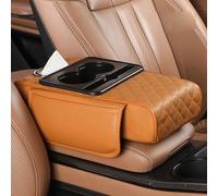 WCXCS Copri Bracciolo Auto per BMW 6 Series G32 Gran Turismo 6 Series GT 2017 2018 2019 2020 2021 2022, Pelle Schiuma Memoria Comfort Cuscino per Bracciolo Auto Accessori Auto,D