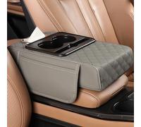 WCXCS Copri Bracciolo Auto per BMW Serie 3 Series 3er Gran Turismo GT F34 2013 2014 2015-2019 2020 (LHD), Pelle Schiuma Memoria Comfort Cuscino per Bracciolo Auto Accessori Auto,F
