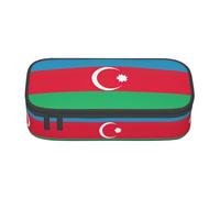 WCXTHGFA Bandiera dell'Azerbaigian Stampa Multifunzionale Astuccio Astuccio Estetico Astuccio Organizzatore Astuccio Ufficio, Nero , Taglia unica, Custodia per chiave
