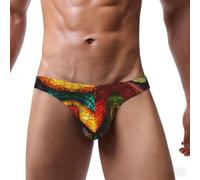 WCXTHGFA Biancheria intima magica del bikini degli uomini della stampa del | Biancheria intima leggera e morbida con stampa con motivo magico, ideale per l'uso quotidiano in tutte le stagioni