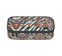 WCXTHGFA Elegante astuccio con stampa di bastone da hockey, astuccio grande capacità, ideale per viaggi o uso quotidiano, Nero , Taglia unica, Astuccio per trucchi