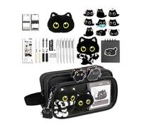 Wcybym Astuccio per Ragazze Con Set Di Penne Gel E Note Adesive