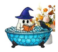 Wcybym Decorazioni di Halloween Il Fantasma, Spettrale per Tavolo in Resina Lampada da Bagno A Bolle Fantasma | Atmosfera per Le Vacanze Proppetti per La Festa del da Letto per Il Soggiorno