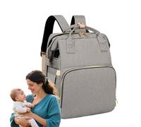 Wcybym Zaino per sacchetto per pannolini, borsa da viaggio da viaggio, zaino per bambini, design robusto e impermeabile, spazioso e organizzato, 31x19x39 cm per aereo da esterno per auto