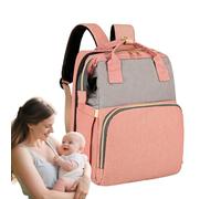 Wcybym Zaino per sacchetto per pannolini, borsa da viaggio da viaggio, zaino per bambini, design robusto e impermeabile, spazioso e organizzato, 31x19x39 cm per aereo da esterno per auto