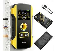WD-02 Rilevatore Tubi e Cavi Elettrici Scanner per pareti,Schermo a colori TFT HD, Metallo/Cavi CA/Legno 3 in 1 Cerca Tubi Acqua e Cavi Nei Muri,3 livelli di regolazione della sensibilità,Chip HPC