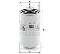 MANN-FILTER WD 11 002 Filtro dell'olio Sistema idraulico - per Applicazioni fuori strada