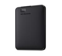 WD 4 TB Elements Portable External Hard Drive - USB 3.0, Black 4TB Portatile HDD