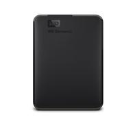 WD 4 TB Elements Portable External Hard Drive - USB 3.0, Black 4TB Portatile HDD