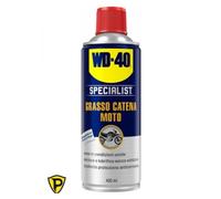 WD-40 Grasso Catene Moto spray specialist condizioni umide lunga durata 400 ml.