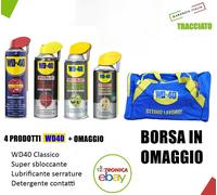 WD-40 KIT SPRAY MANUTENZIONE DETERGENTE LUBRIFICANTE, PULITORE, SBLOCCANTE